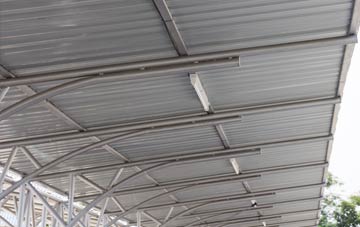 installing West Denant metal roofing